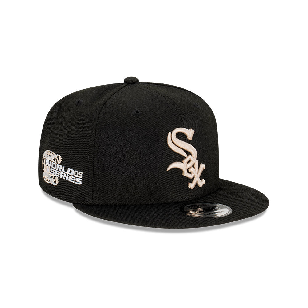 New Era หมวกรุ่น Chicago White Sox Cooperstown Stone World Series Black 9Fifty Cap