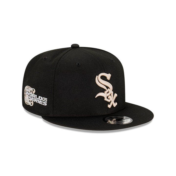 New Era หมวกรุ่น Chicago White Sox Cooperstown Stone World Series Black 9Fifty Cap