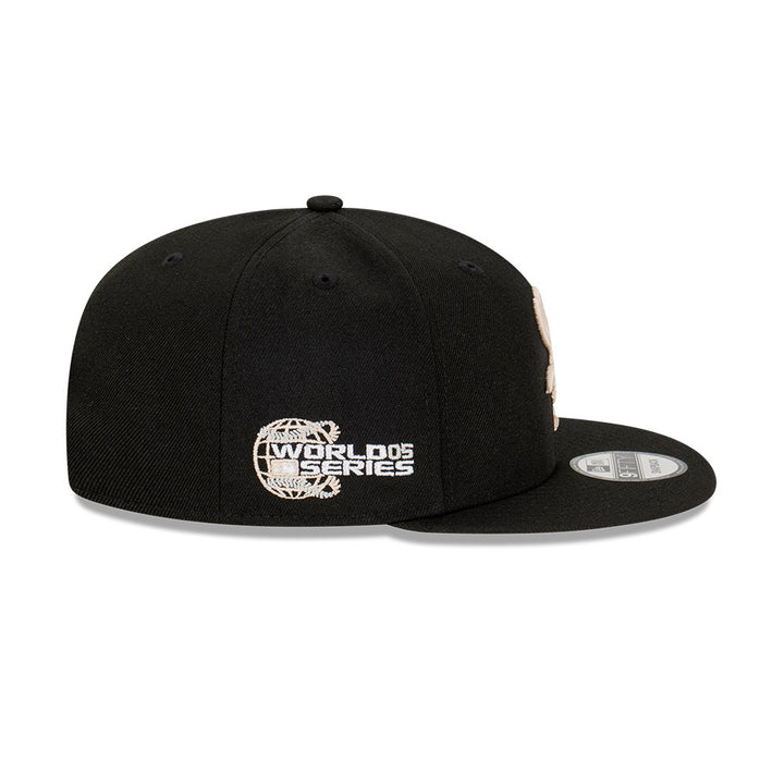 New Era หมวกรุ่น Chicago White Sox Cooperstown Stone World Series Black 9Fifty Cap