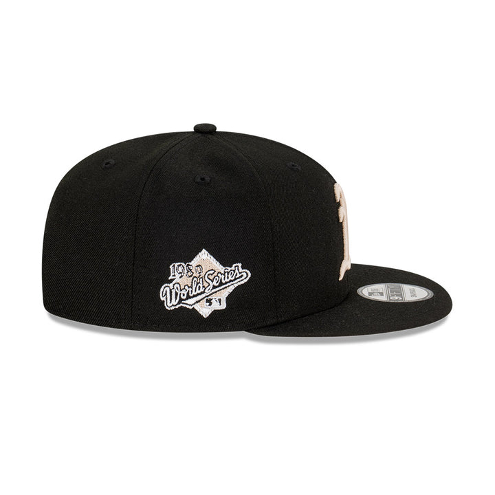New Era หมวกรุ่น Oakland Athletics Cooperstown Stone World Series Black 9Fifty Cap