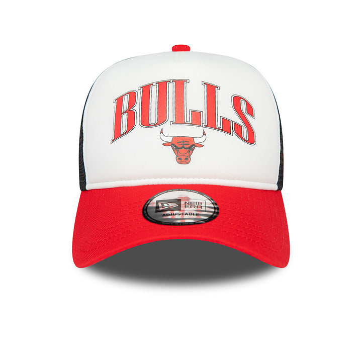 New Era หมวกรุ่น Chicago Bulls NBA Graphic 2-Tone Black Rear White 9Forty EF Trucker Cap