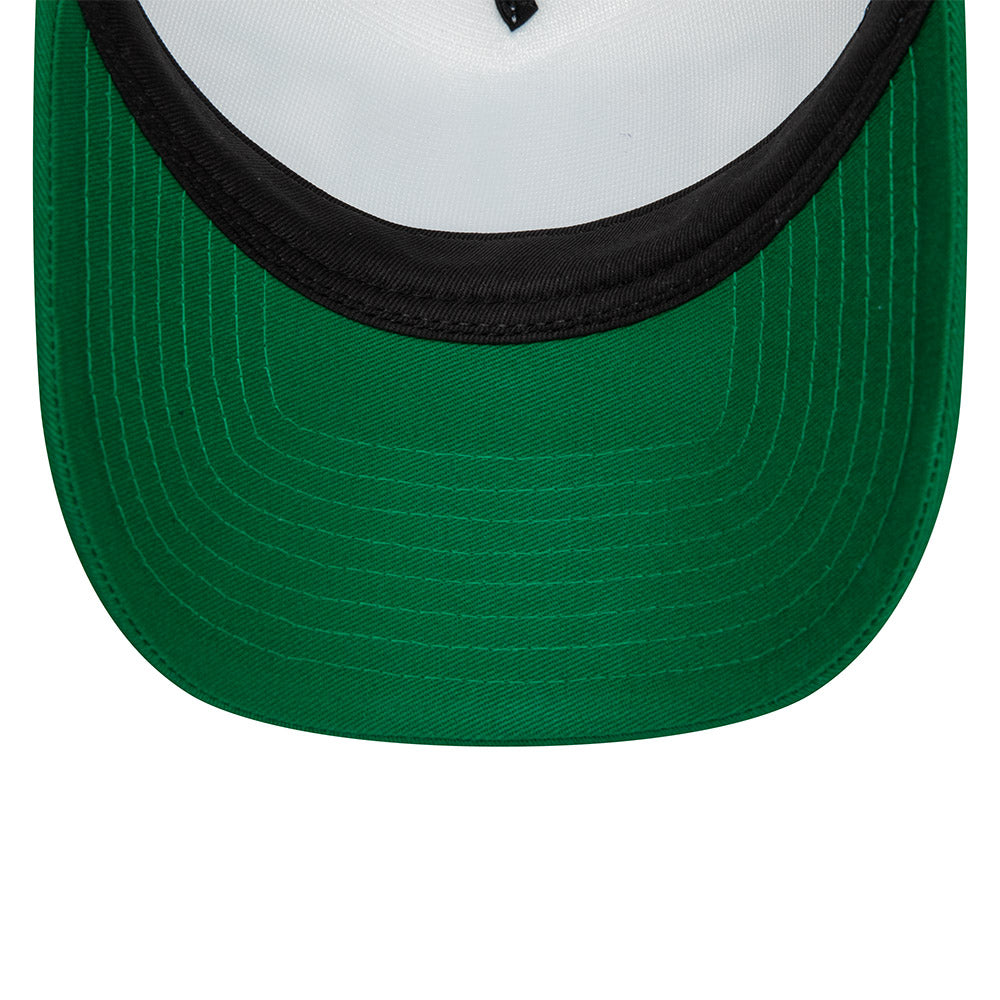 New Era หมวกรุ่น Boston Celtics NBA Graphic 2-Tone Black Rear White 9Forty EF Trucker Cap