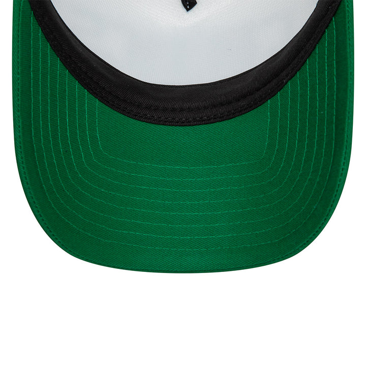 New Era หมวกรุ่น Boston Celtics NBA Graphic 2-Tone Black Rear White 9Forty EF Trucker Cap