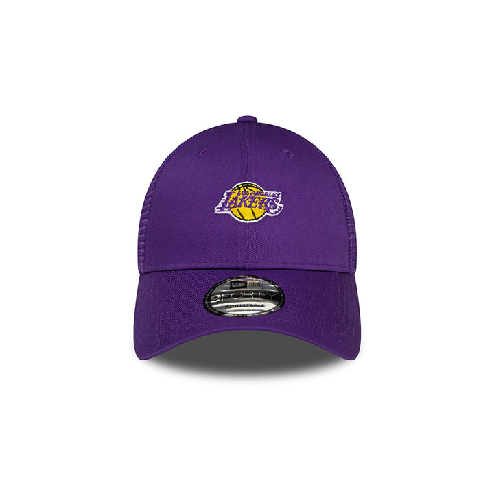 NEW ERA หมวก รุ่น LOS ANGELES LAKERS NBA PURPLE 9FORTY TRUCKER CAP