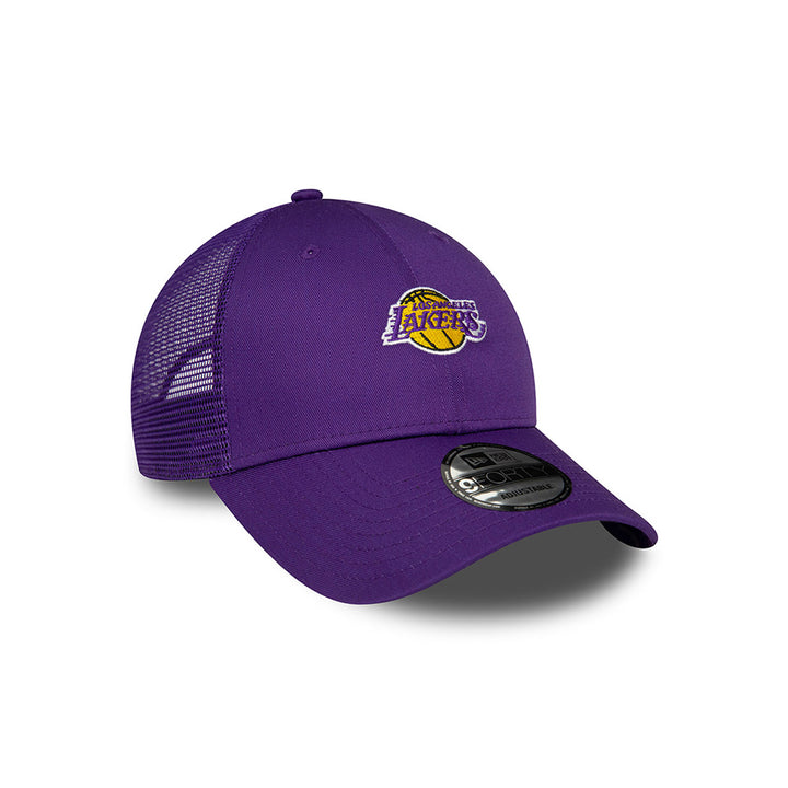 NEW ERA หมวก รุ่น LOS ANGELES LAKERS NBA PURPLE 9FORTY TRUCKER CAP