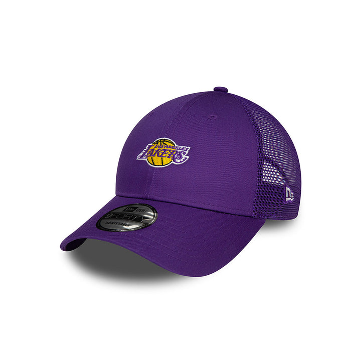 NEW ERA หมวก รุ่น LOS ANGELES LAKERS NBA PURPLE 9FORTY TRUCKER CAP