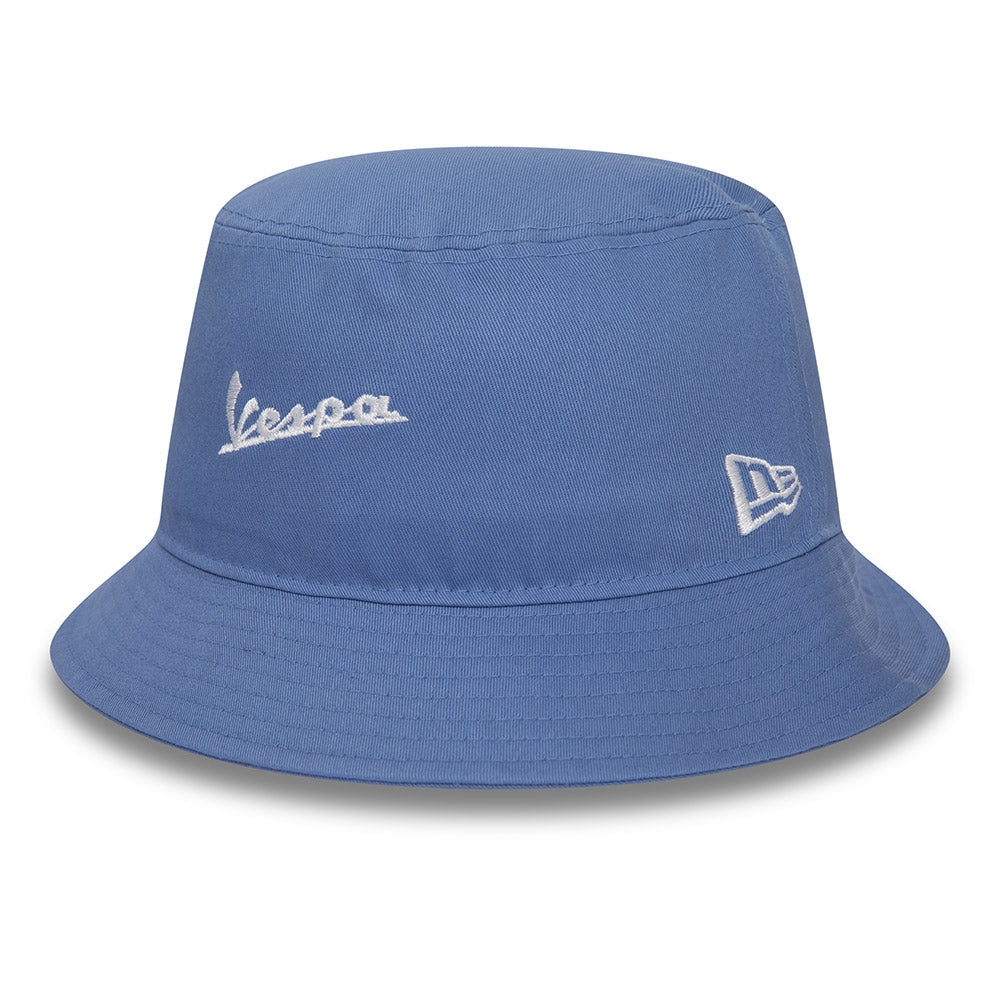 VESPA SEASONAL COLOURS BLUE TAPERED BUCKET CAP