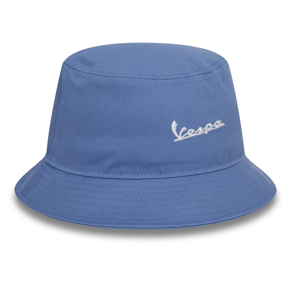 VESPA SEASONAL COLOURS BLUE TAPERED BUCKET CAP