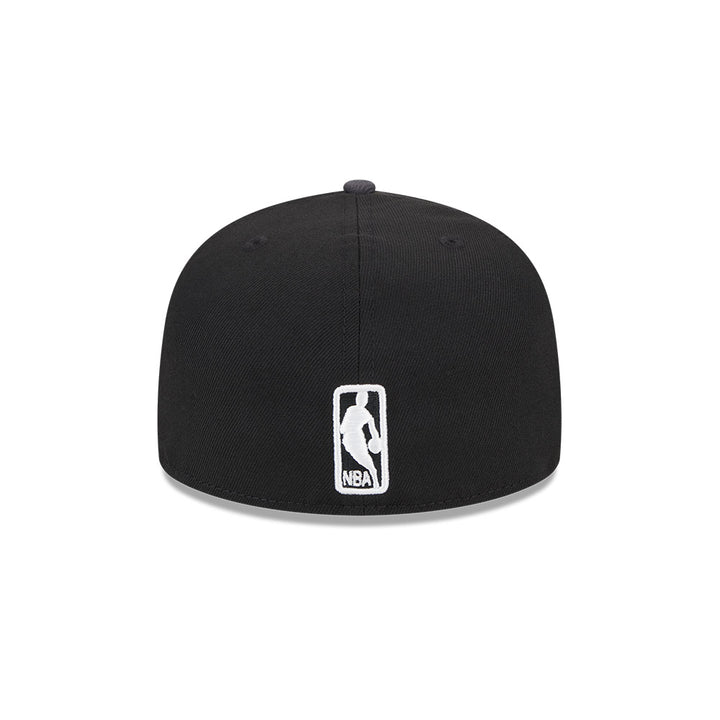 BROOKLYN NETS NBA RALLY DRIVE BLACK 59FIFTY CAP