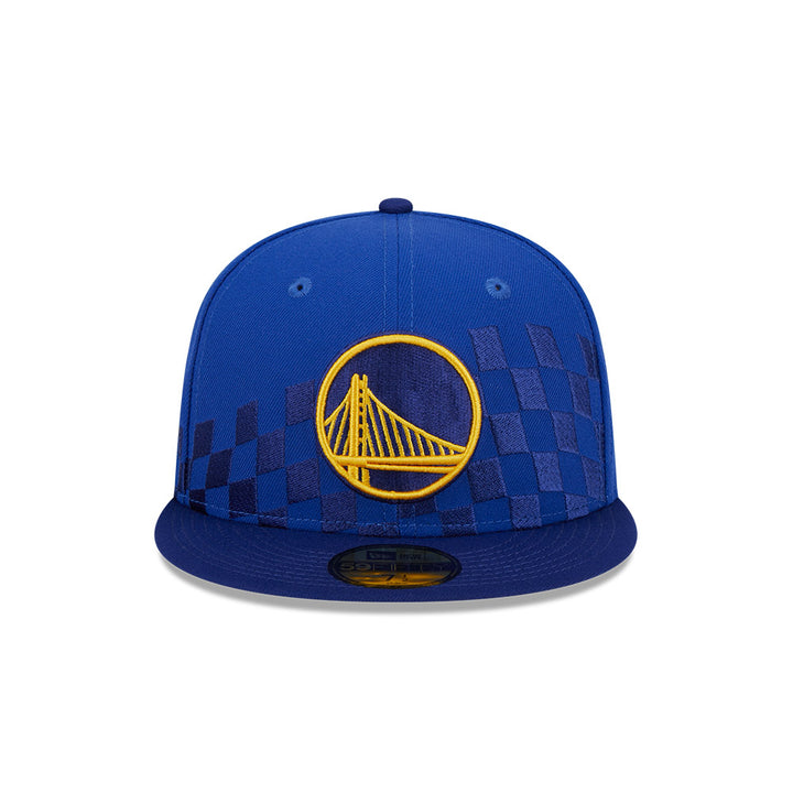 GOLDEN STATE WARRIORS NBA RALLY DRIVE MED BLUE 59FIFTY CAP