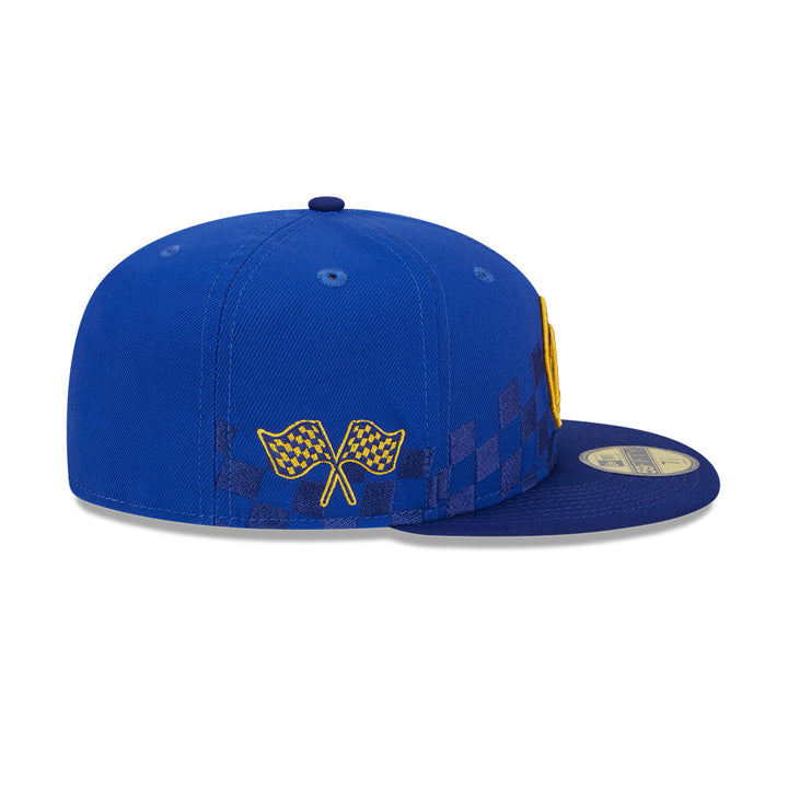 GOLDEN STATE WARRIORS NBA RALLY DRIVE MED BLUE 59FIFTY CAP