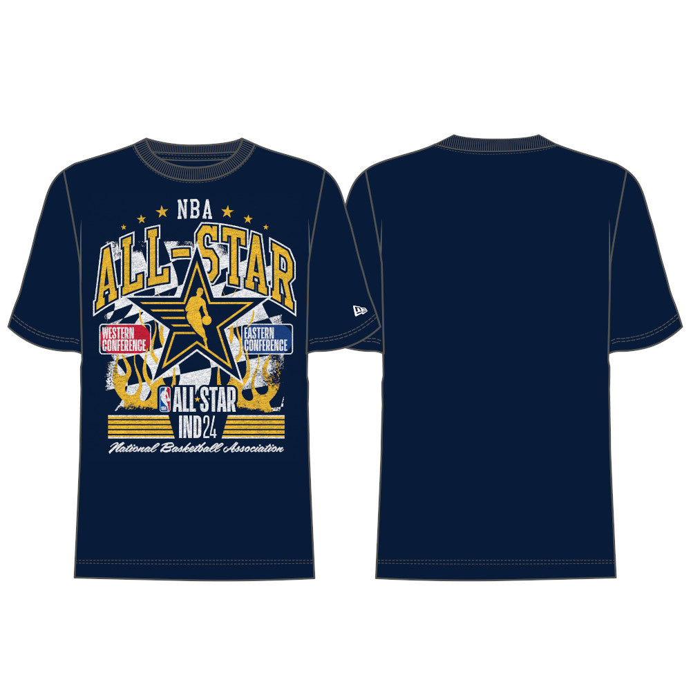 เสื้อยืด NBA NBA ALL STAR GAME EDITION 23-24 NAVY SHORT SLEEVE TEE