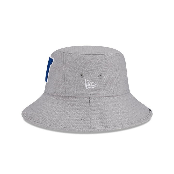 NEW YORK GIANTS NFL PRO BOWL GREY STRETCH UNSTRUCTURED BUCKET CAP