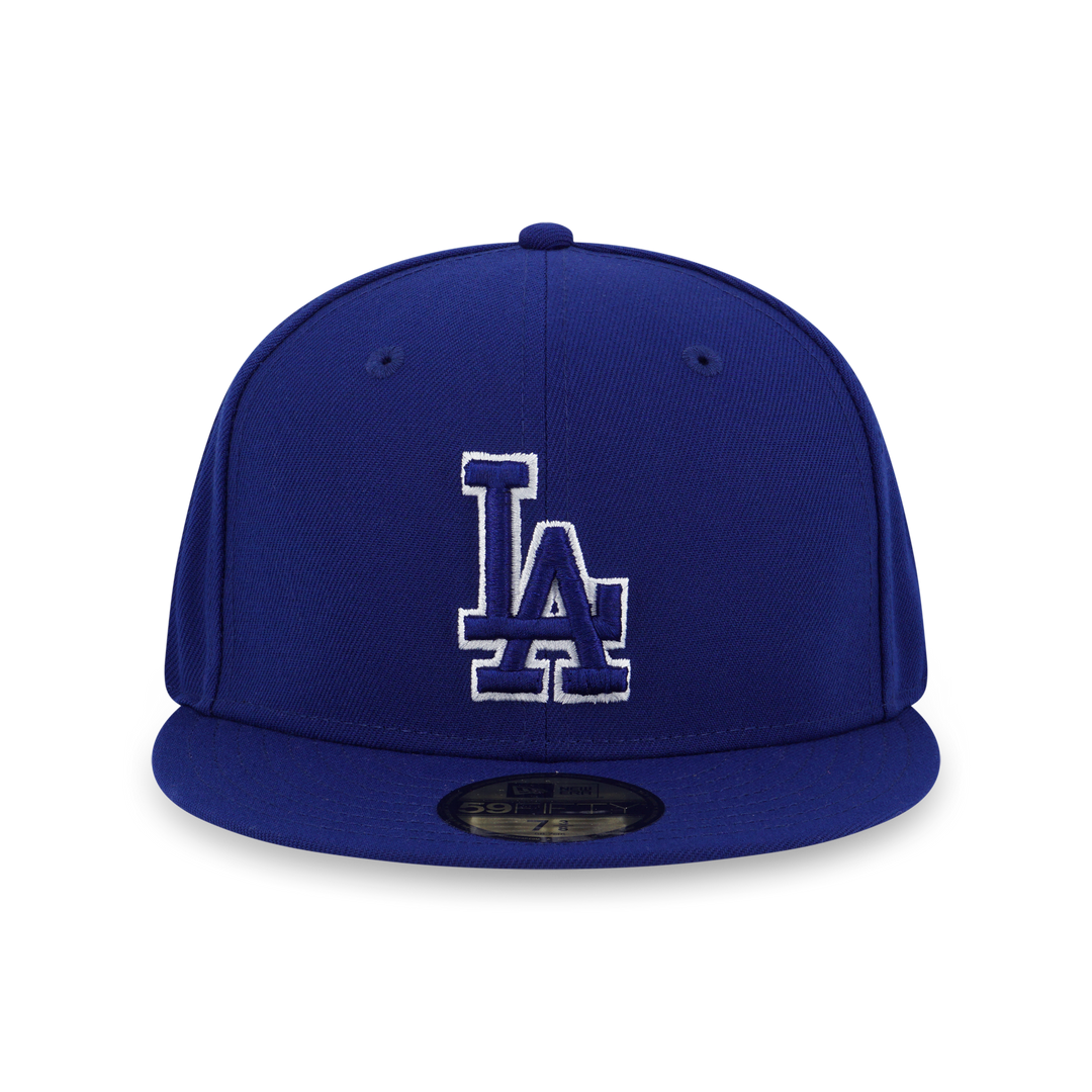 NEW ERA หมวก รุ่น LOS ANGELES DODGERS OUTLINE DARK ROYAL 59FIFTY CAP