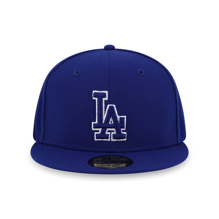 NEW ERA หมวก รุ่น LOS ANGELES DODGERS OUTLINE DARK ROYAL 59FIFTY CAP