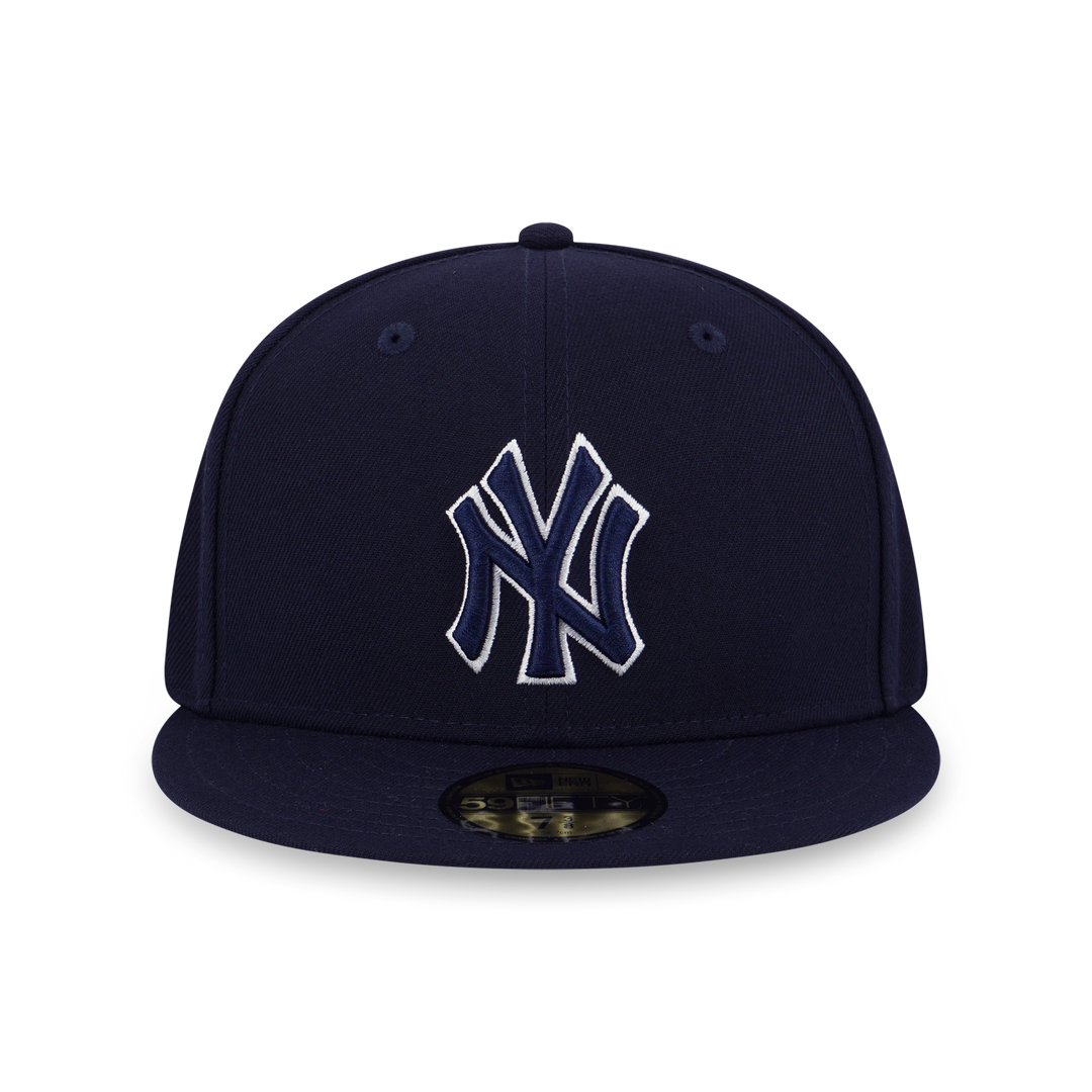 NEW ERA หมวก รุ่น NEW YORK YANKEES OUTLINE NAVY 59FIFTY CAP