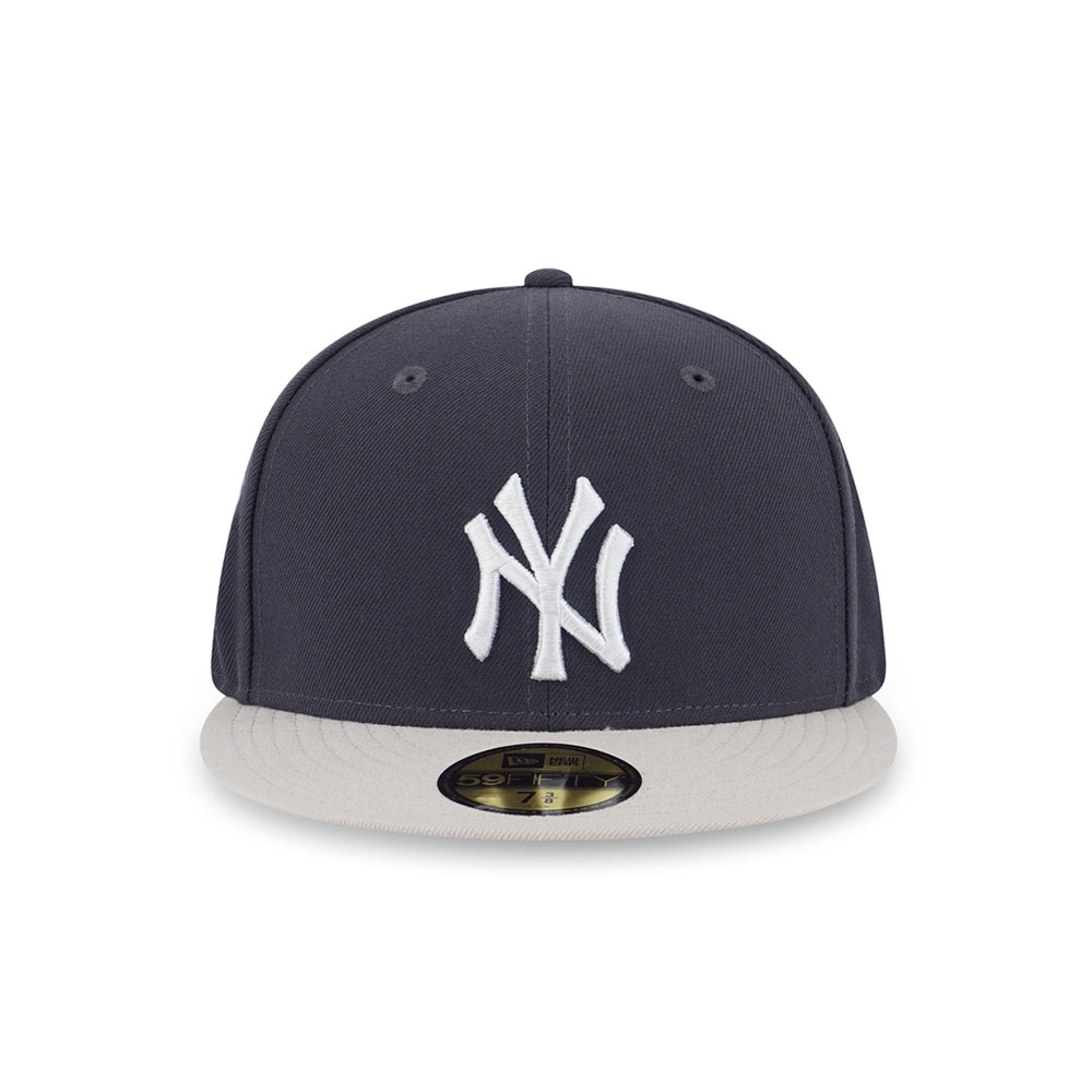 NEW ERA หมวก รุ่น NEW YORK YANKEES PAVEMENT STONE VISOR GRAPHITE 59FIFTY CAP