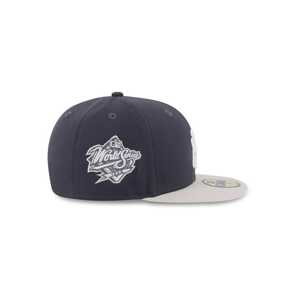 NEW ERA หมวก รุ่น NEW YORK YANKEES PAVEMENT STONE VISOR GRAPHITE 59FIFTY CAP