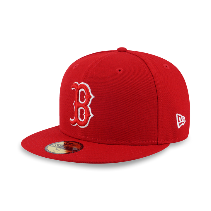 NEW ERA หมวก รุ่น BOSTON RED SOX OUTLINE SCARLET 59FIFTY CAP