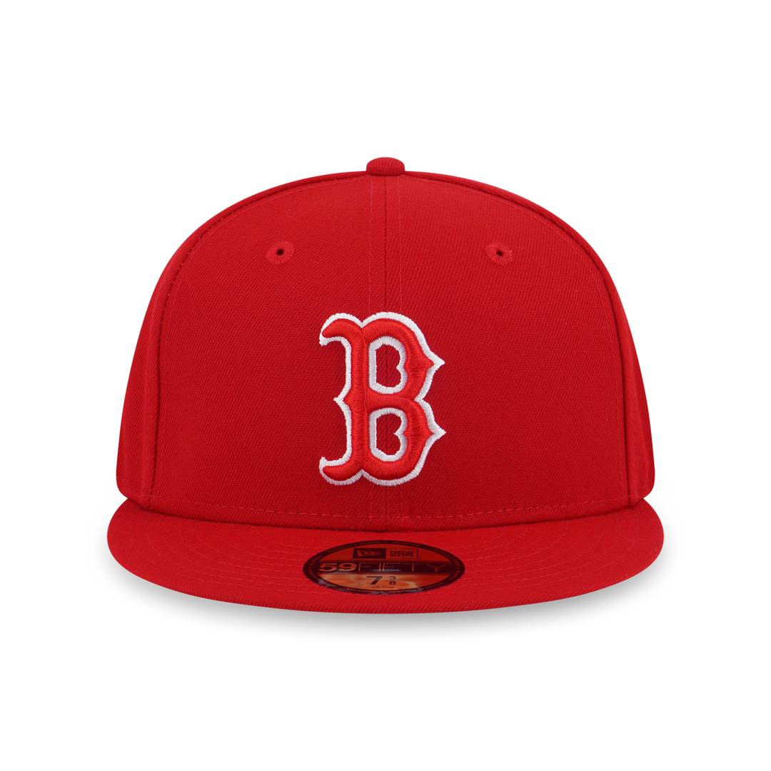 NEW ERA หมวก รุ่น BOSTON RED SOX OUTLINE SCARLET 59FIFTY CAP