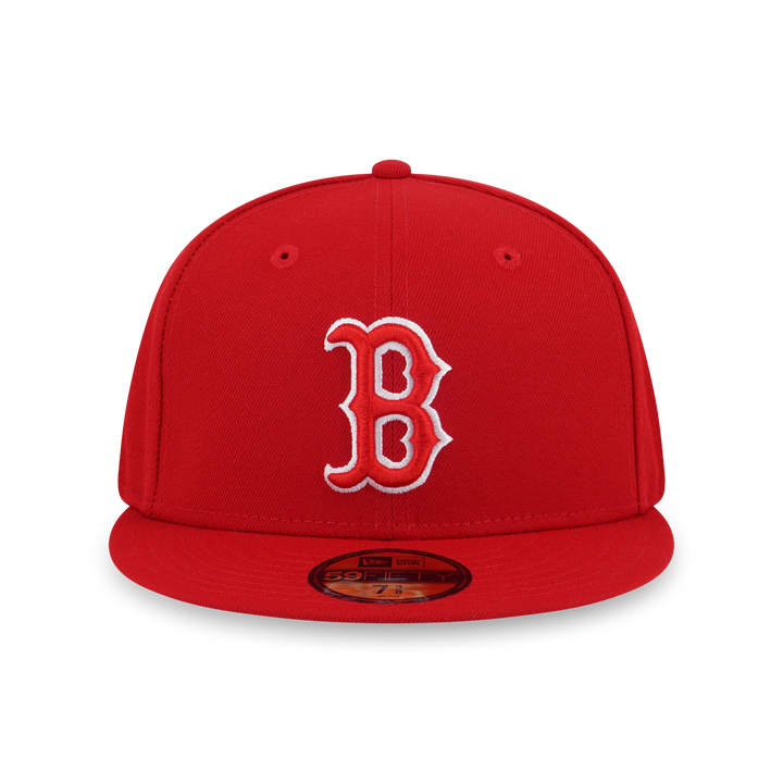 NEW ERA หมวก รุ่น BOSTON RED SOX OUTLINE SCARLET 59FIFTY CAP