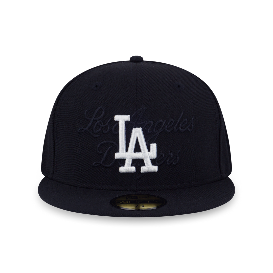 New Era หมวกรุ่น Los Angeles Dodgers Tonal Script 59FIFTY Cap