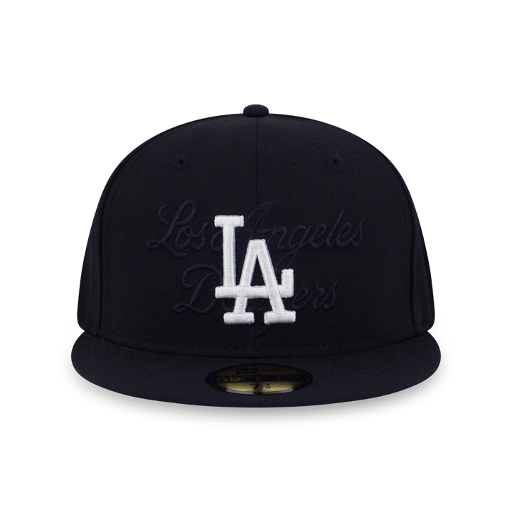 New Era หมวกรุ่น Los Angeles Dodgers Tonal Script 59FIFTY Cap