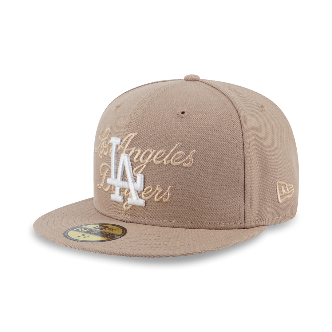 New Era หมวกรุ่น Los Angeles Dodgers Tonal Script 59FIFTY Cap