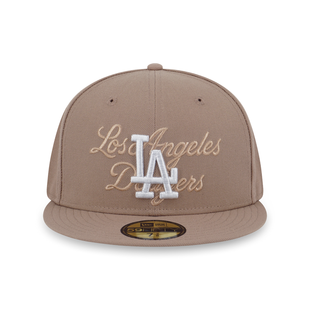 New Era หมวกรุ่น Los Angeles Dodgers Tonal Script 59FIFTY Cap