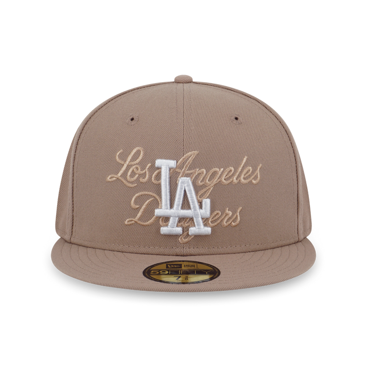 New Era หมวกรุ่น Los Angeles Dodgers Tonal Script 59FIFTY Cap