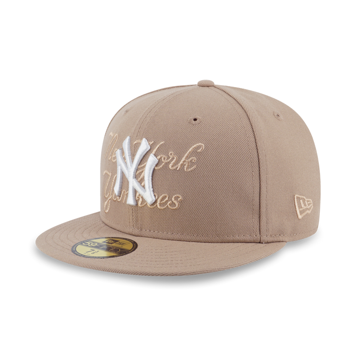 New Era หมวกรุ่น New York Yankees Tonal Script 59FIFTY Cap