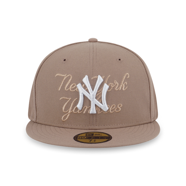 New Era หมวกรุ่น New York Yankees Tonal Script 59FIFTY Cap