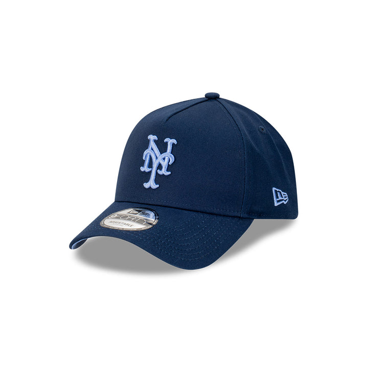 New Era หมวกรุ่น New York Mets Midnight Ice Oceanside Blue 9FORTY A-Frame Cap