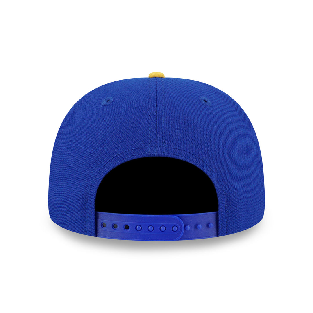 NEW ERA หมวก รุ่น GOLDEN STATE WARRIORS 2 TONE BLOCK YELLOW VISOR BLUE 9FIFTY CAP