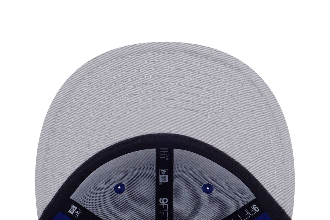 NEW ERA หมวก รุ่น GOLDEN STATE WARRIORS 2 TONE BLOCK YELLOW VISOR BLUE 9FIFTY CAP