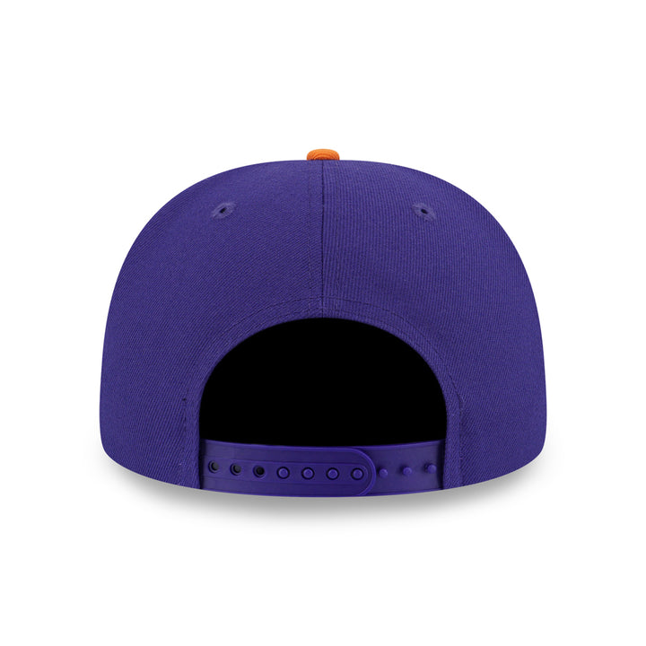 NEW ERA หมวก รุ่น PHOENIX SUNS 2 TONE BLOCK ORANGE VISOR PURPLE 9FIFTY CAP