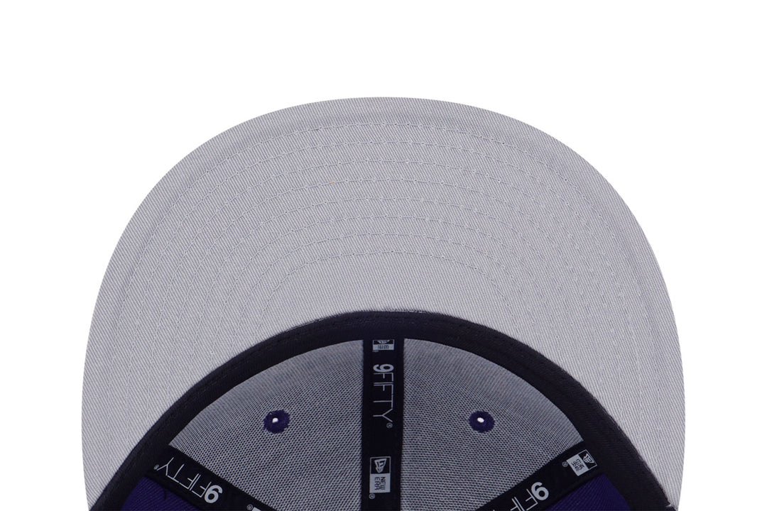 NEW ERA หมวก รุ่น PHOENIX SUNS 2 TONE BLOCK ORANGE VISOR PURPLE 9FIFTY CAP