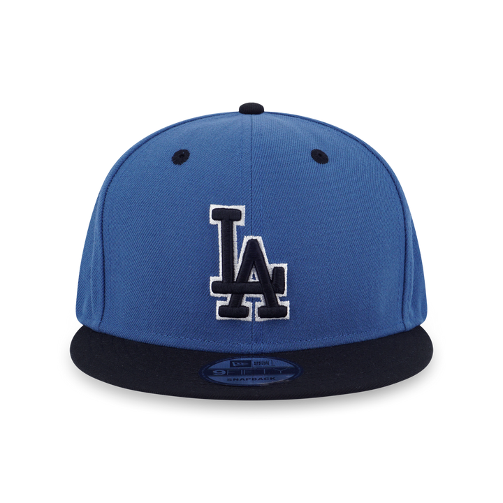 New Era หมวกรุ่น Los Angeles Dodgers Blue Slate Black Visor Indigo Blue 9FIFTY Cap