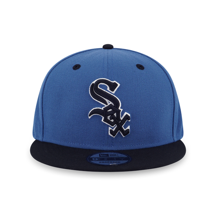 New Era หมวกรุ่น Chicago White Sox Blue Slate Black Visor Indigo Blue 9FIFTY Cap