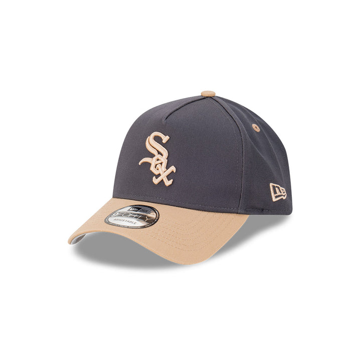 NEW ERA หมวก รุ่น CHICAGO WHITE SOX MIDNIGHT DESERT CAMEL VISOR GRAPHITE 9FORTY AF CAP