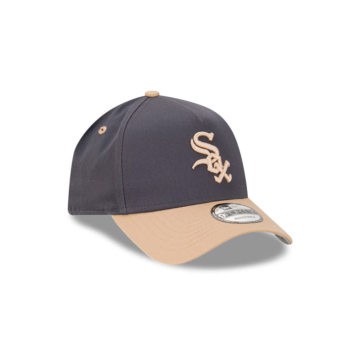 NEW ERA หมวก รุ่น CHICAGO WHITE SOX MIDNIGHT DESERT CAMEL VISOR GRAPHITE 9FORTY AF CAP