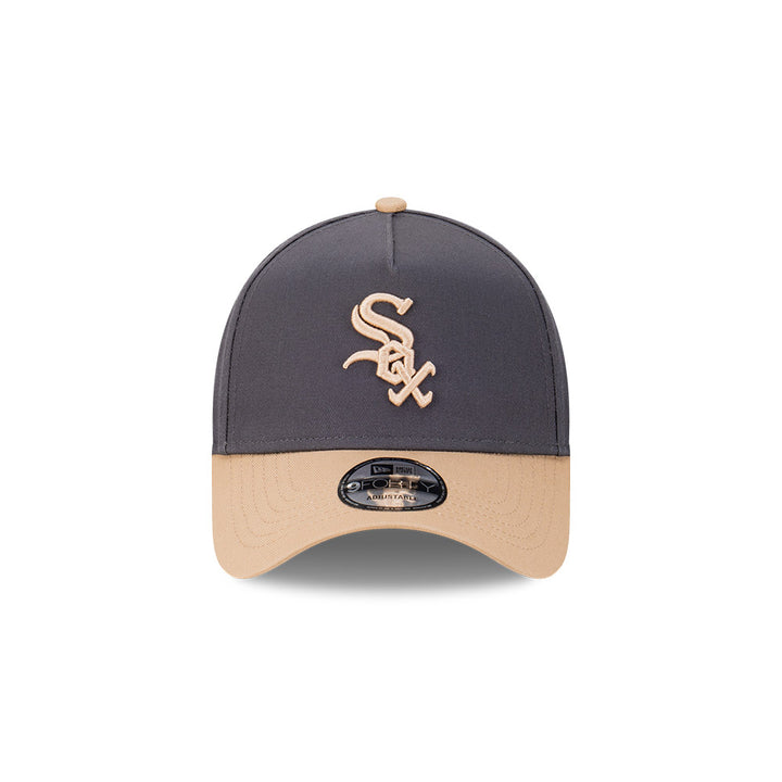 NEW ERA หมวก รุ่น CHICAGO WHITE SOX MIDNIGHT DESERT CAMEL VISOR GRAPHITE 9FORTY AF CAP