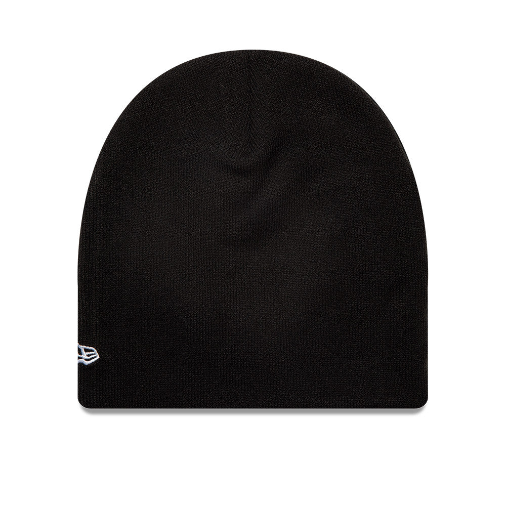 LAS VEGAS RAIDERS BASIC LOGO BLACK SKULL BEANIE