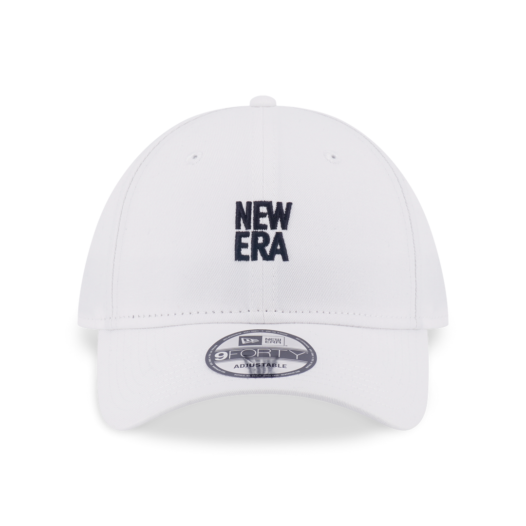 New Era หมวกรุ่น New Era White 9Forty Cap