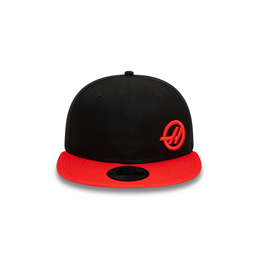 New Era หมวกรุ่น Haas Formula 1 Motorsport Black 9Fifty Cap