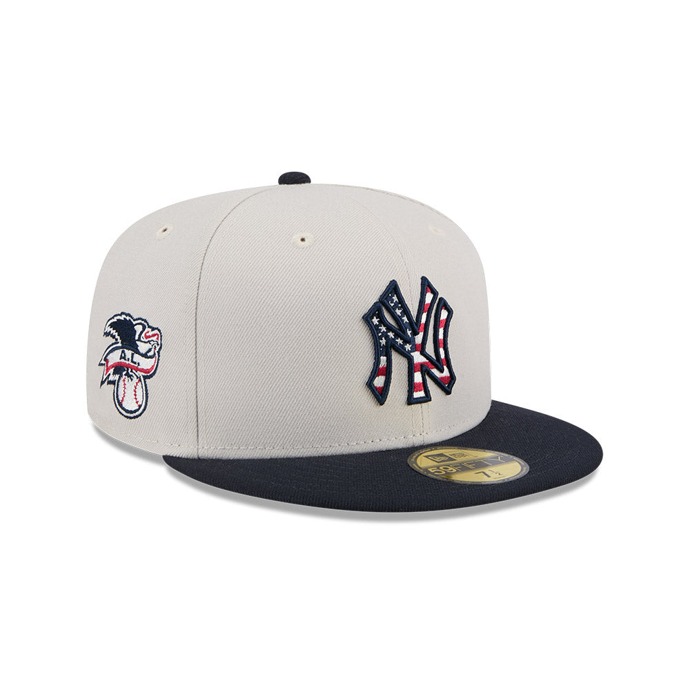 NEW YORK YANKEES MLB 4TH JULY NAVY 59FIFTY CAP