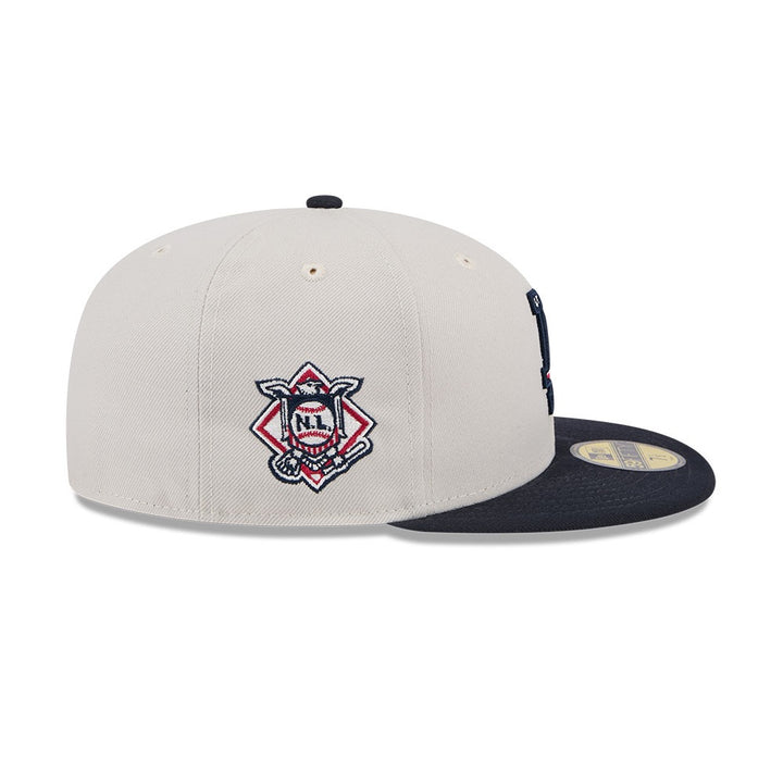 LOS ANGELES DODGERS MLB 4TH JULY NAVY 59FIFTY CAP