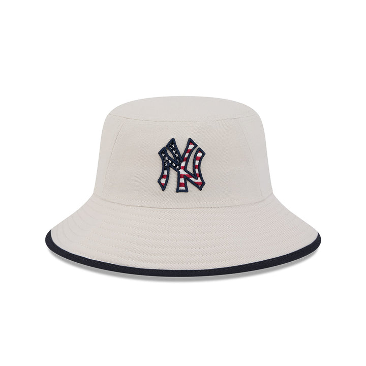 NEW YORK YANKEES MLB 4TH JULY NAVY STRETCH BUCKET CAP