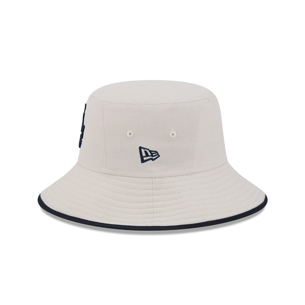 LOS ANGELES DODGERS MLB 4TH JULY NAVY STRETCH BUCKET CAP