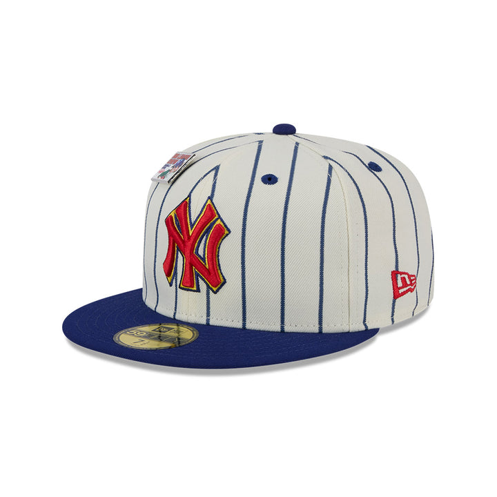 NEW ERA X BIG LEAGUE CHEW NEW YORK YANKEES WHITE 59FIFTY CAP